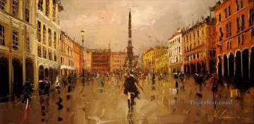 KG Piazza Narvona cityscapes Oil Paintings